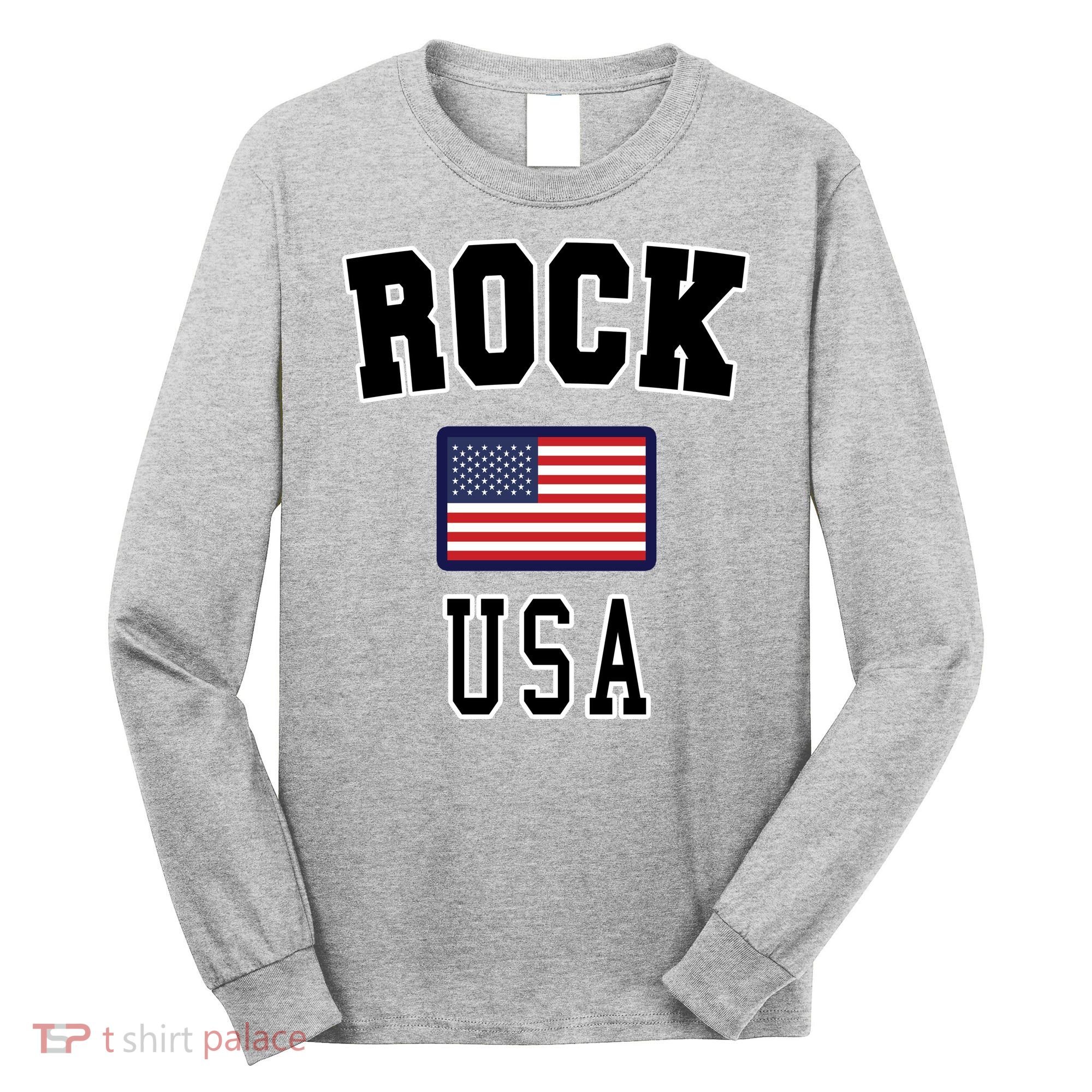 Rock N Roll USA Long Sleeve Shirt