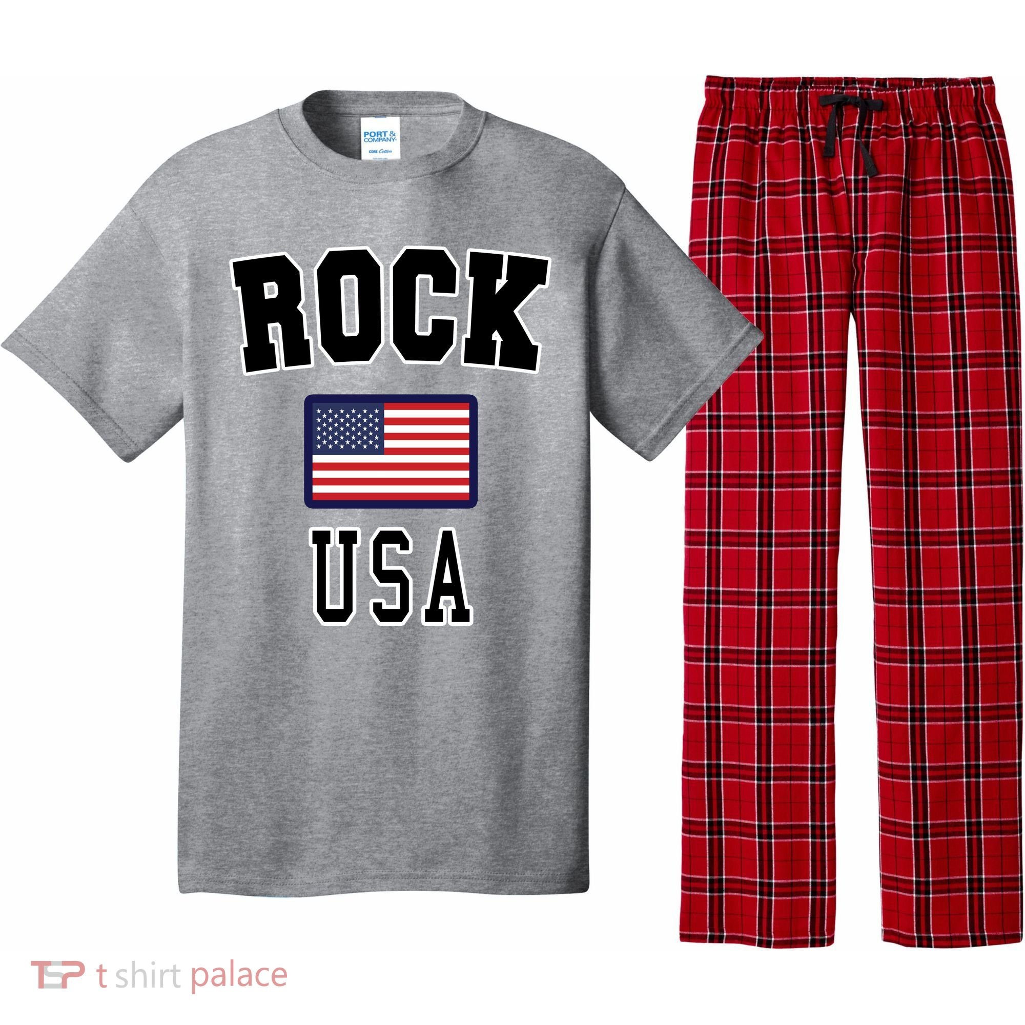 Rock N Roll USA Pajama Set