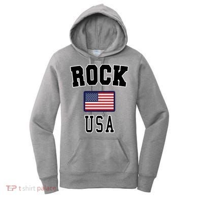Rock N Roll USA Women's Hoodie