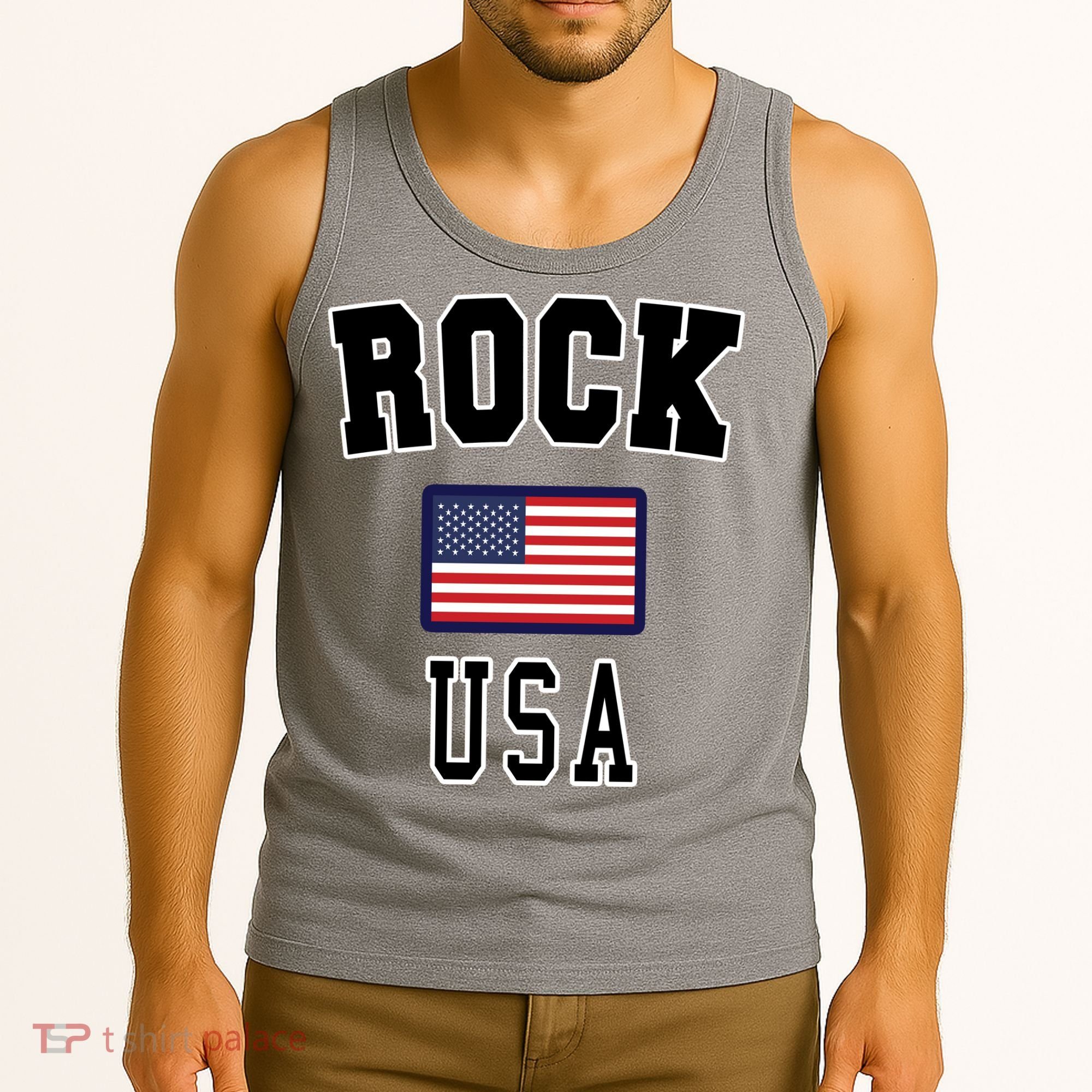 Rock N Roll USA Tank Top