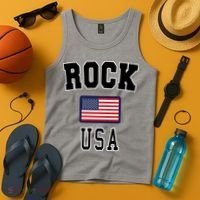 Rock N Roll USA Tank Top thumb 4