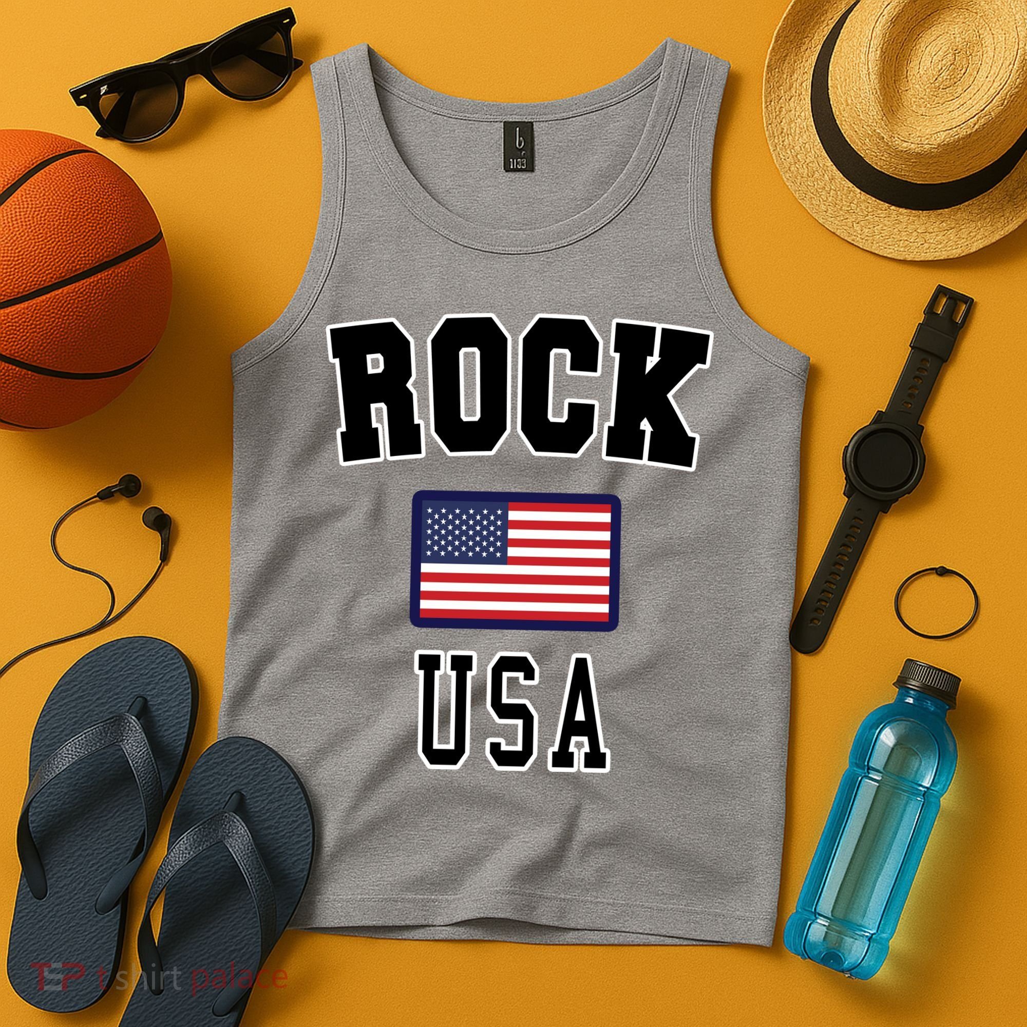 Rock N Roll USA Tank Top