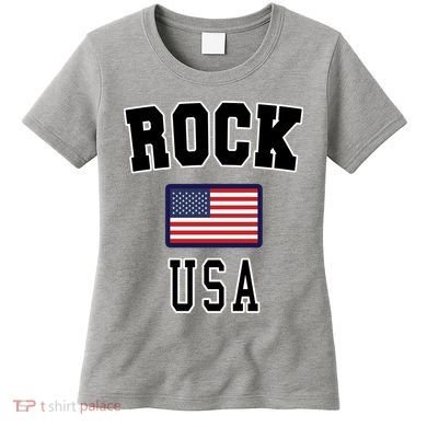 Rock N Roll USA Women's T-Shirt