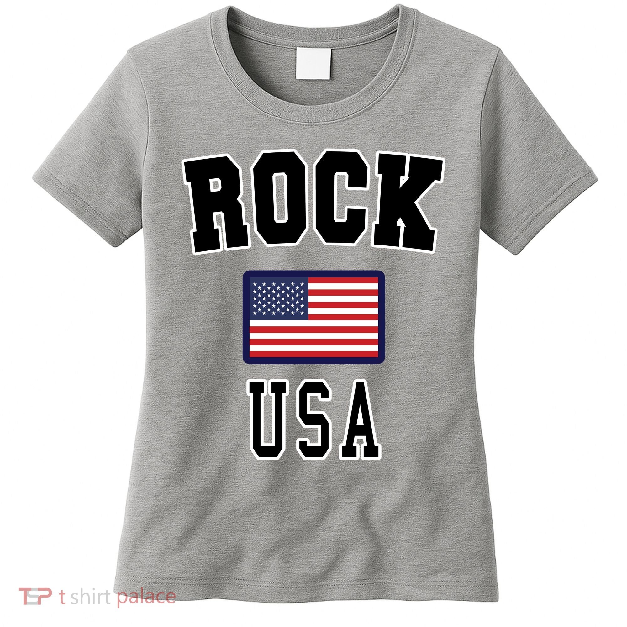 Rock N Roll USA Women's T-Shirt