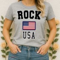 Rock N Roll USA Women's T-Shirt thumb 2