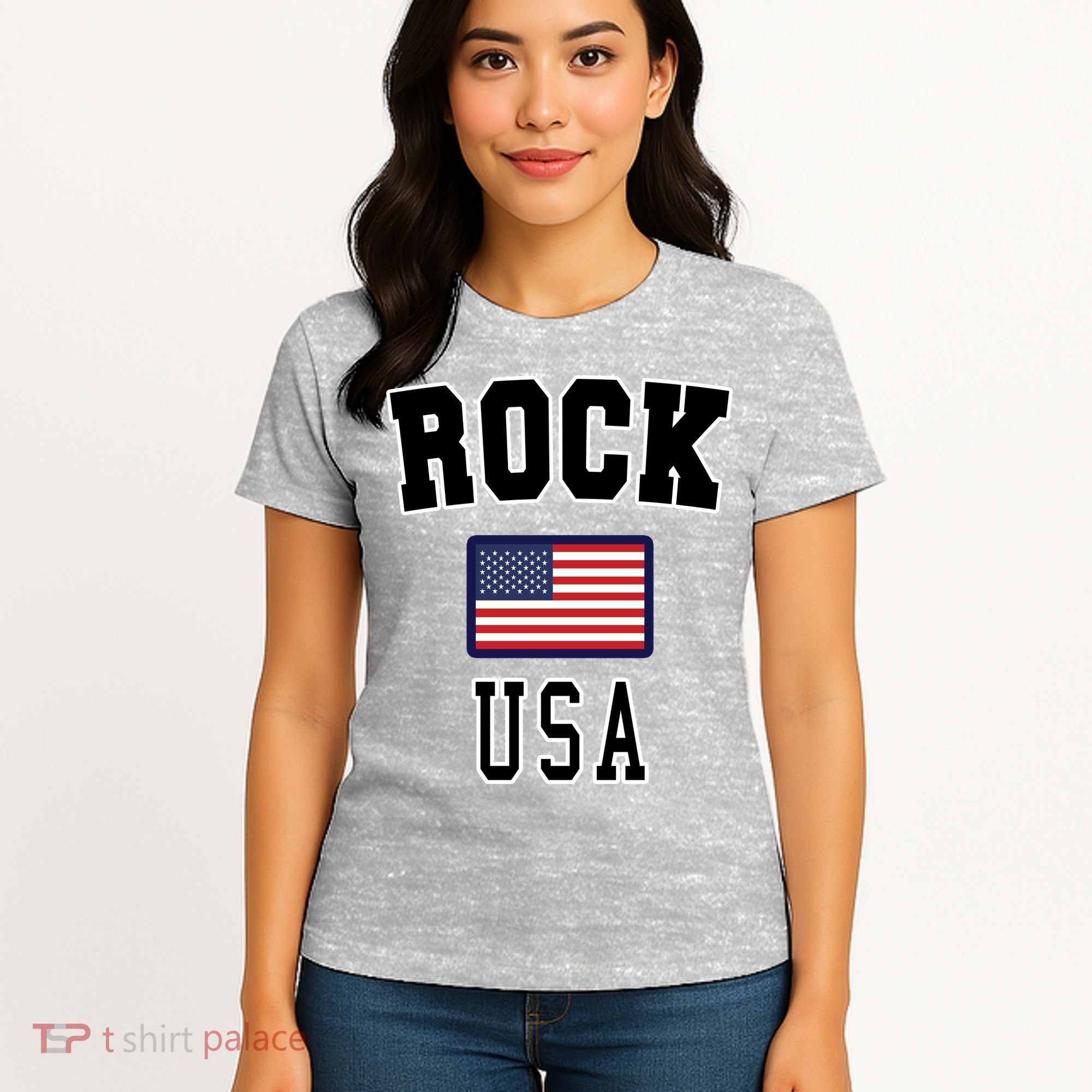 Rock N Roll USA Women's T-Shirt
