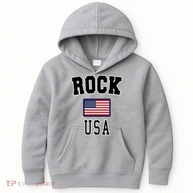 Rock N Roll USA Kids Hoodie