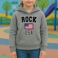Rock N Roll USA Kids Hoodie thumb 3