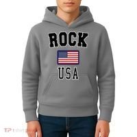 Rock N Roll USA Kids Hoodie thumb 4