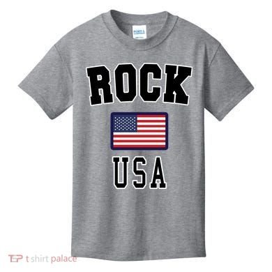 Rock N Roll USA Kids T-Shirt