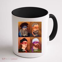 Renaissance Ninjas Coffee Mug thumb 1