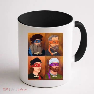 Renaissance Ninjas Coffee Mug back