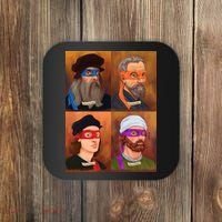 Renaissance Ninjas Coaster thumb 0