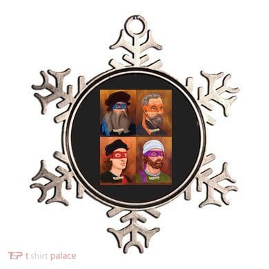 Renaissance Ninjas Ornament