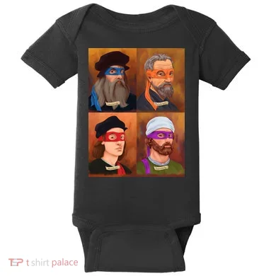 Renaissance Ninjas Baby Bodysuit