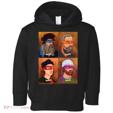 Renaissance Ninjas Toddler Hoodie