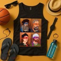 Renaissance Ninjas Tank Top thumb 4