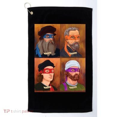 Renaissance Ninjas Golf Towel