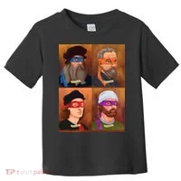 Renaissance Ninjas Toddler T-Shirt thumb 0