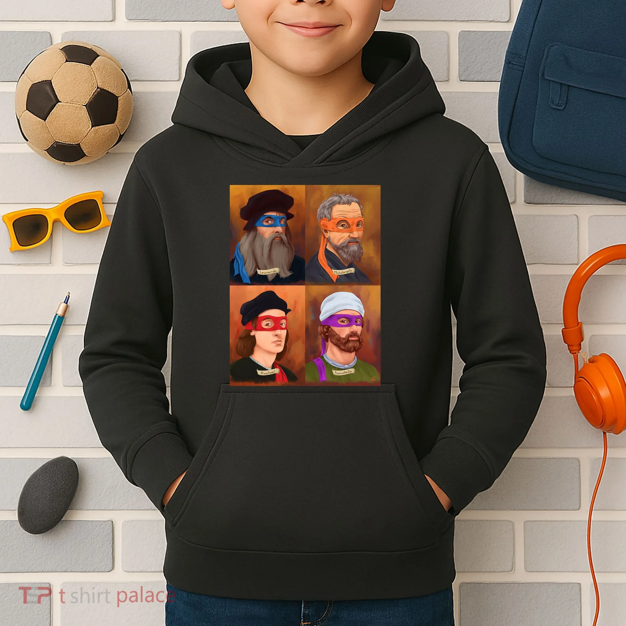 Renaissance Ninjas Kids Hoodie