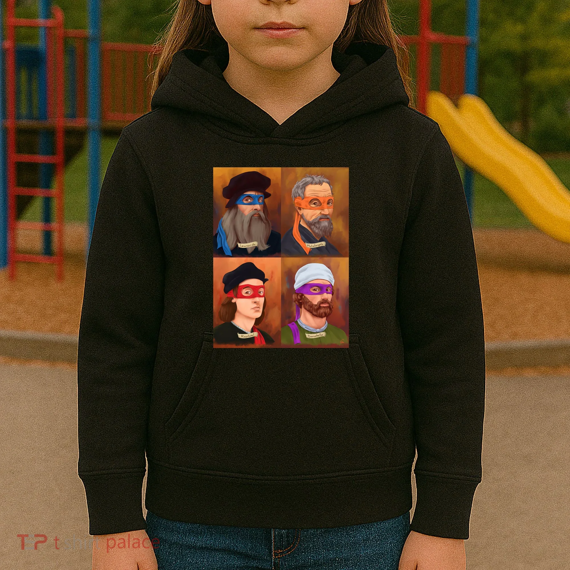 Renaissance Ninjas Kids Hoodie