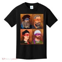 Renaissance Ninjas Kids T-Shirt thumb 0