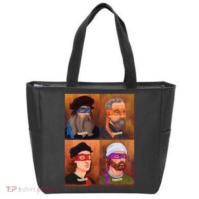 Renaissance Ninjas Tote Bag