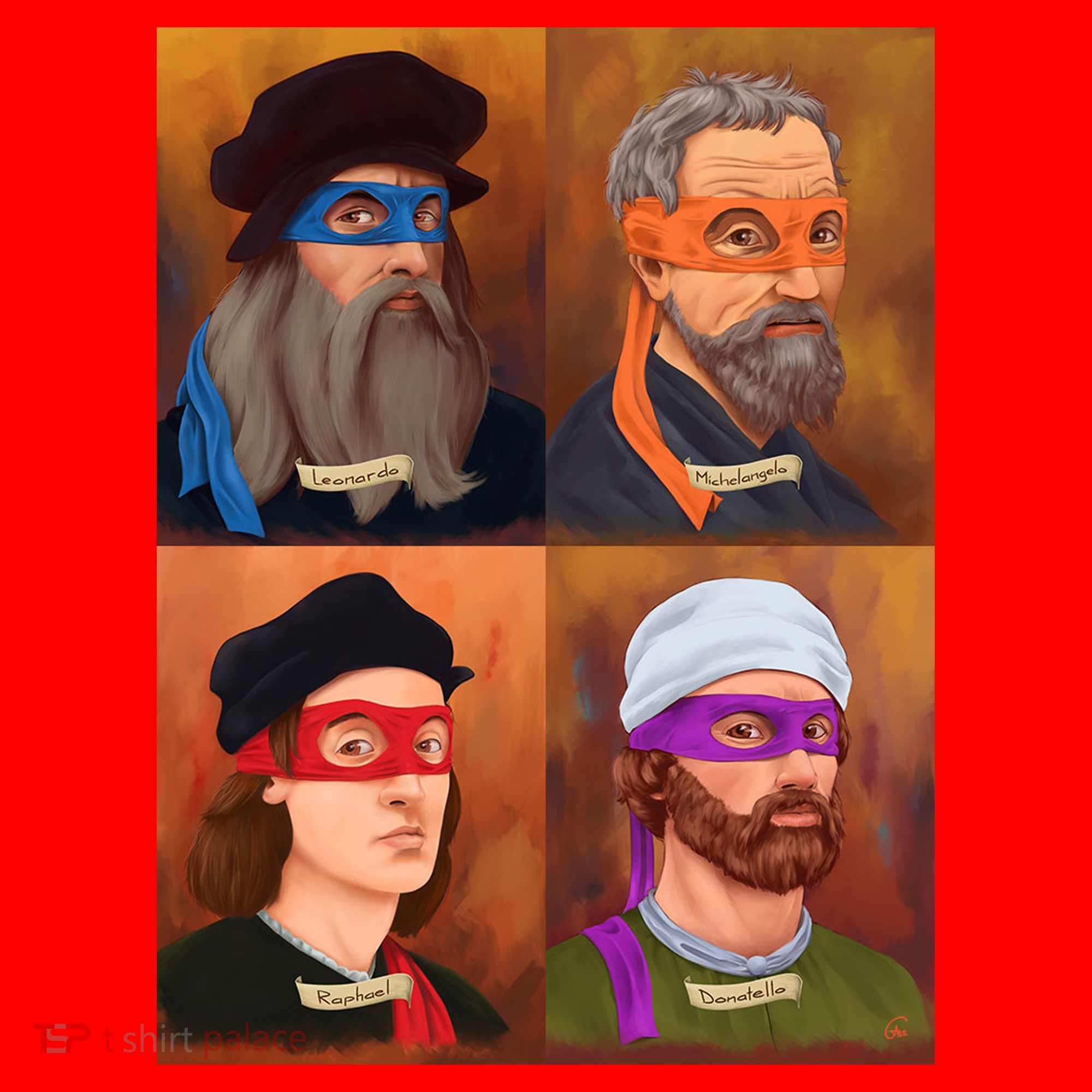 Renaissance Ninjas Santa Hat