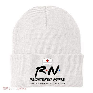 Registered Nurse Risking Our Lives Everyday Beanie