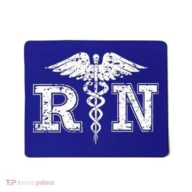 R N Registered Nurse Meaningful Gift For Nurses Mousepad