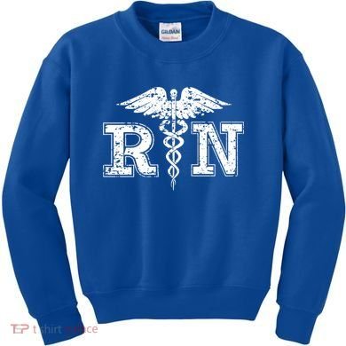 R N Registered Nurse Meaningful Gift For Nurses Kids Sweatshirt