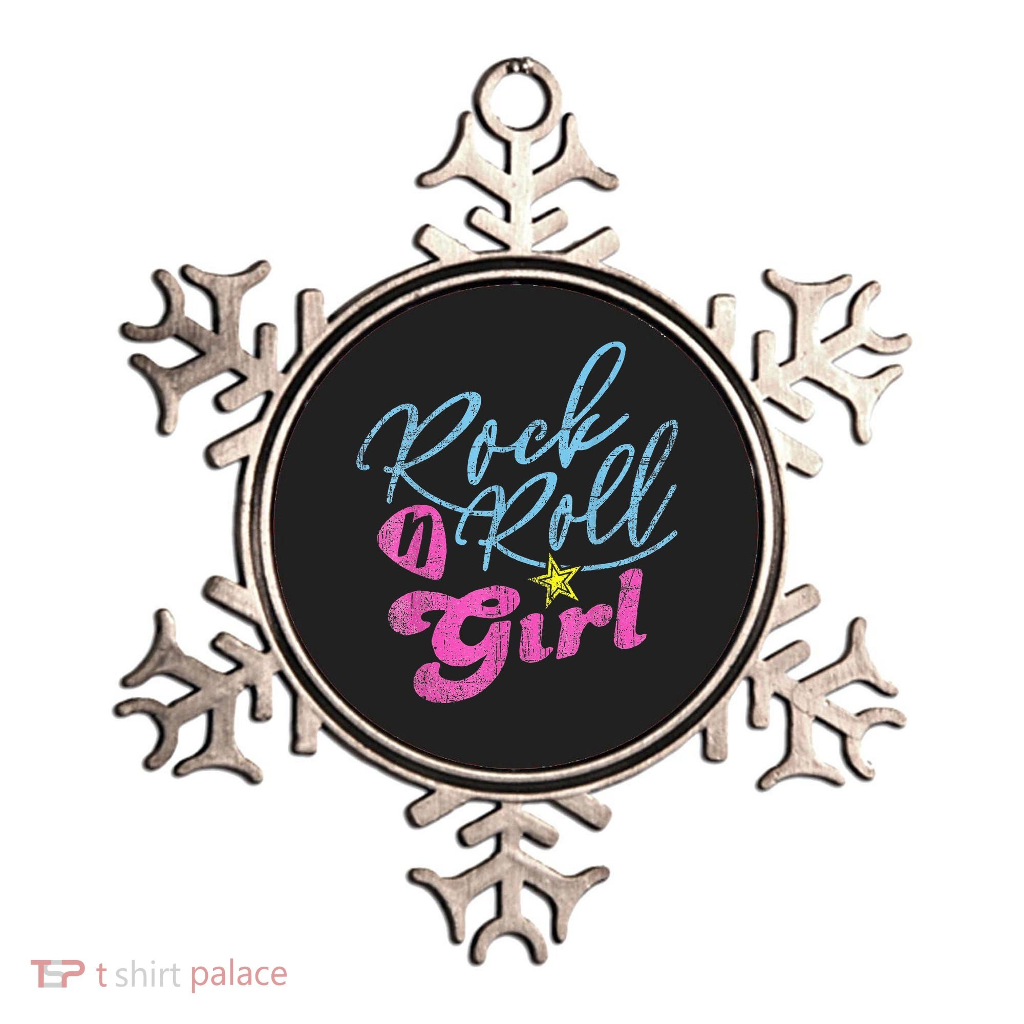 Rock N Roll Girl Purple Darla Ornament