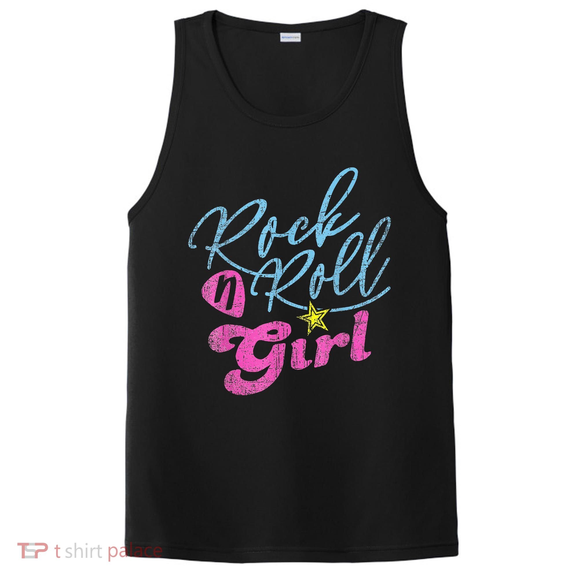 Rock N Roll Girl Purple Darla PosiCharge Competitor Tank