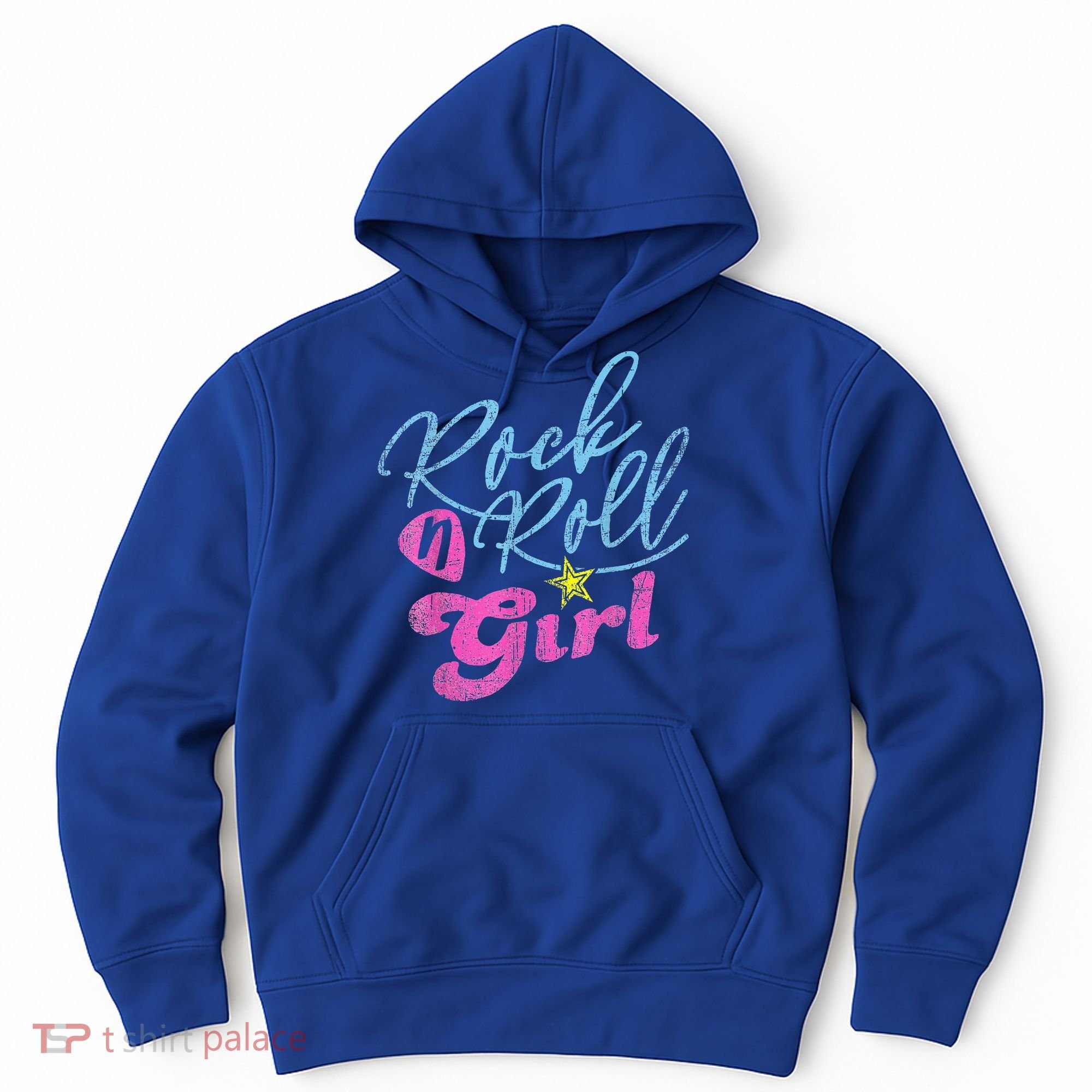 Rock N Roll Girl Purple Darla Hoodie