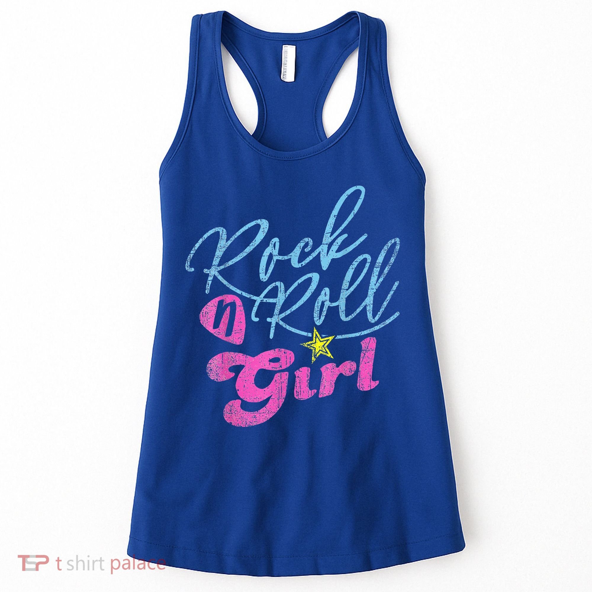 Rock N Roll Girl Purple Darla Women's Tank Top