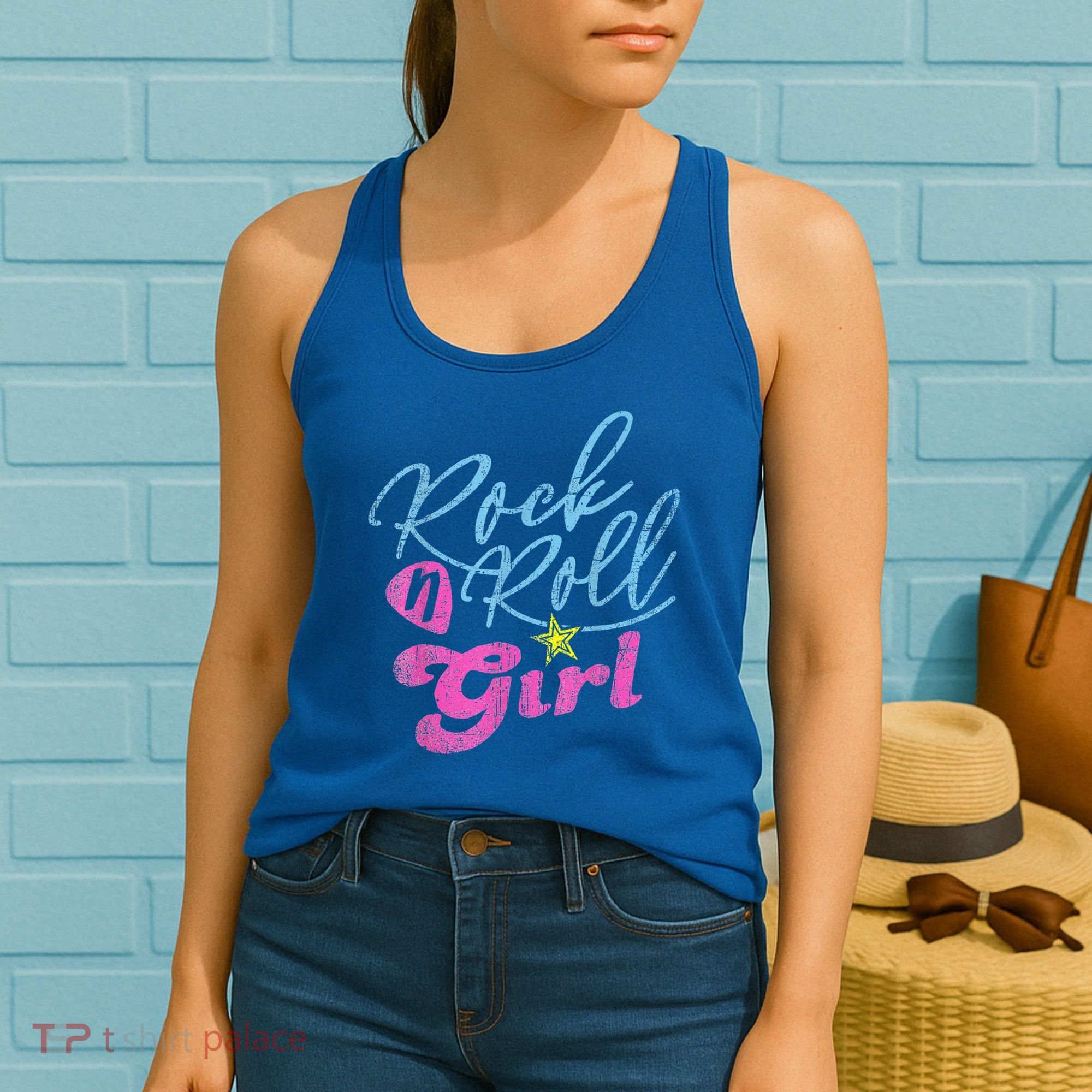 Rock N Roll Girl Purple Darla Women's Tank Top