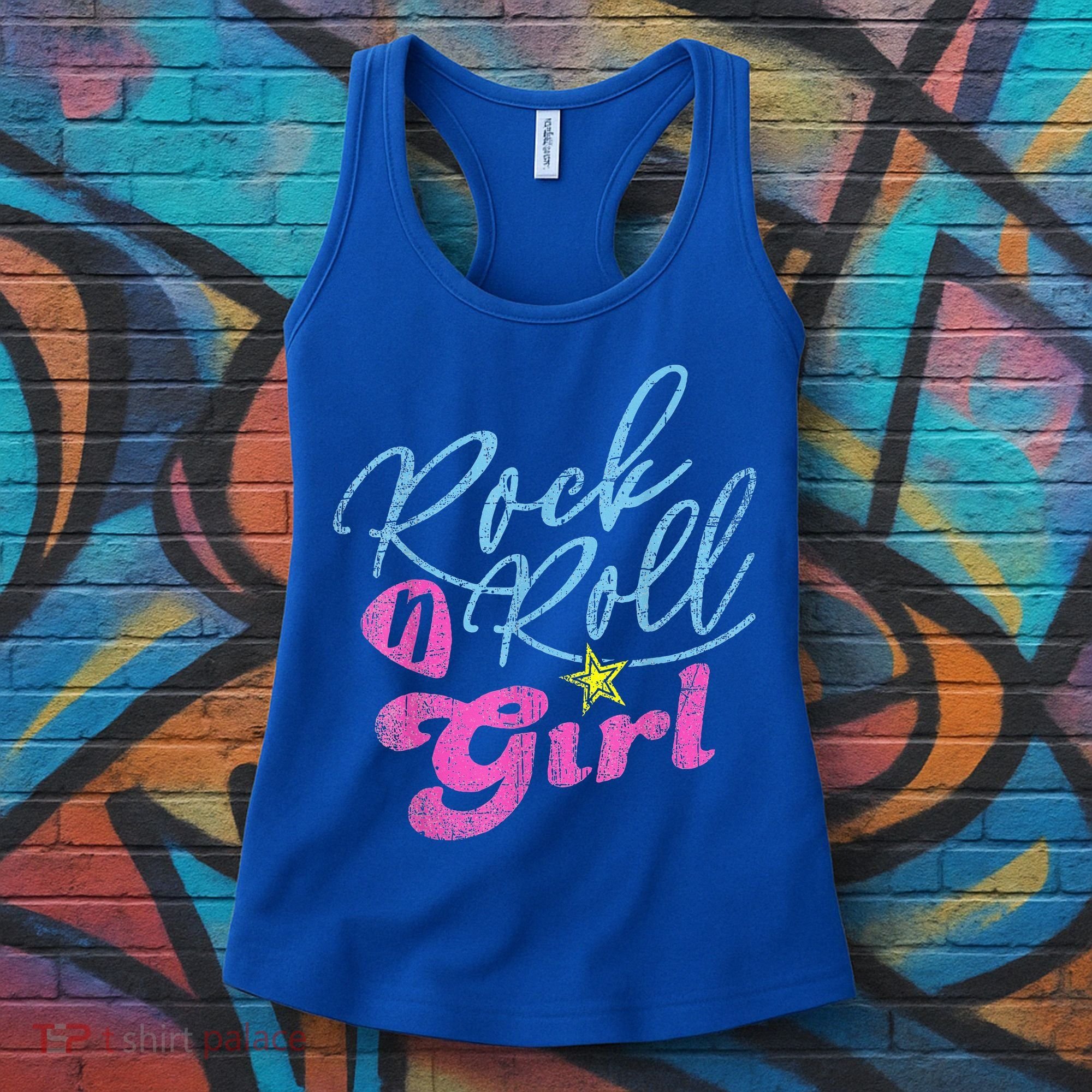 Rock N Roll Girl Purple Darla Women's Tank Top