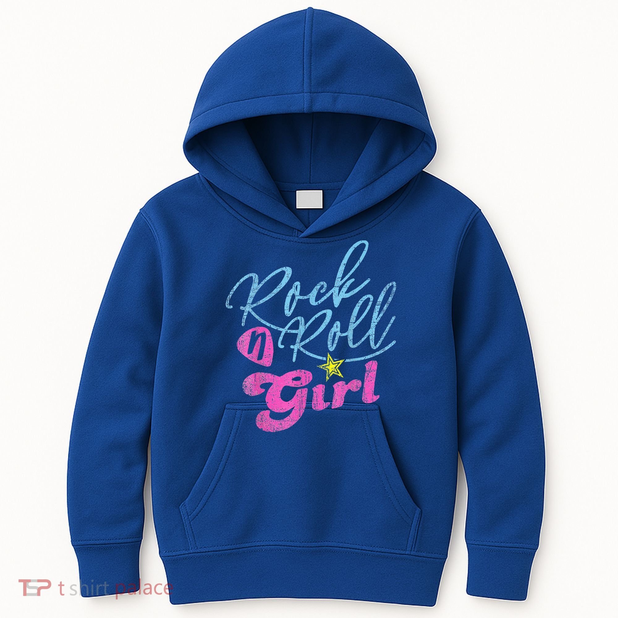 Rock N Roll Girl Purple Darla Kids Hoodie