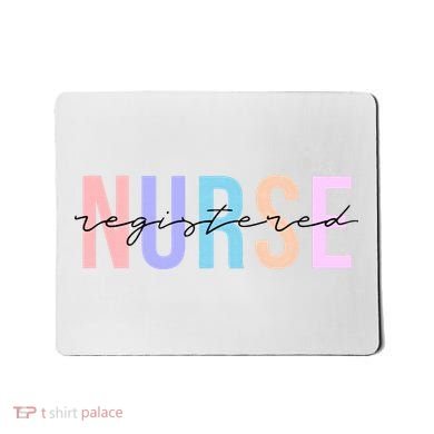 Registered Nurse RN Emergency Room Nurse Mousepad