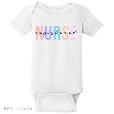 Registered Nurse RN Emergency Room Nurse Baby Bodysuit