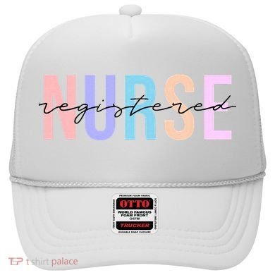 Registered Nurse RN Emergency Room Nurse Hat
