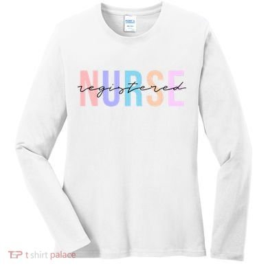 Registered Nurse RN Emergency Room Nurse Women's Long Sleeve Shirt