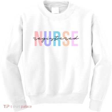 Registered Nurse RN Emergency Room Nurse Kids Sweatshirt