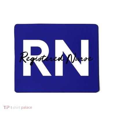 Registered Nurse Rn Emergency Room Nurse Gift Mousepad