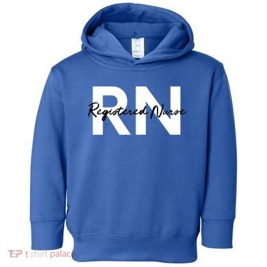 Registered Nurse Rn Emergency Room Nurse Gift Toddler Hoodie