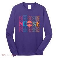 Retro Nurse Long Sleeve Shirt thumb 0