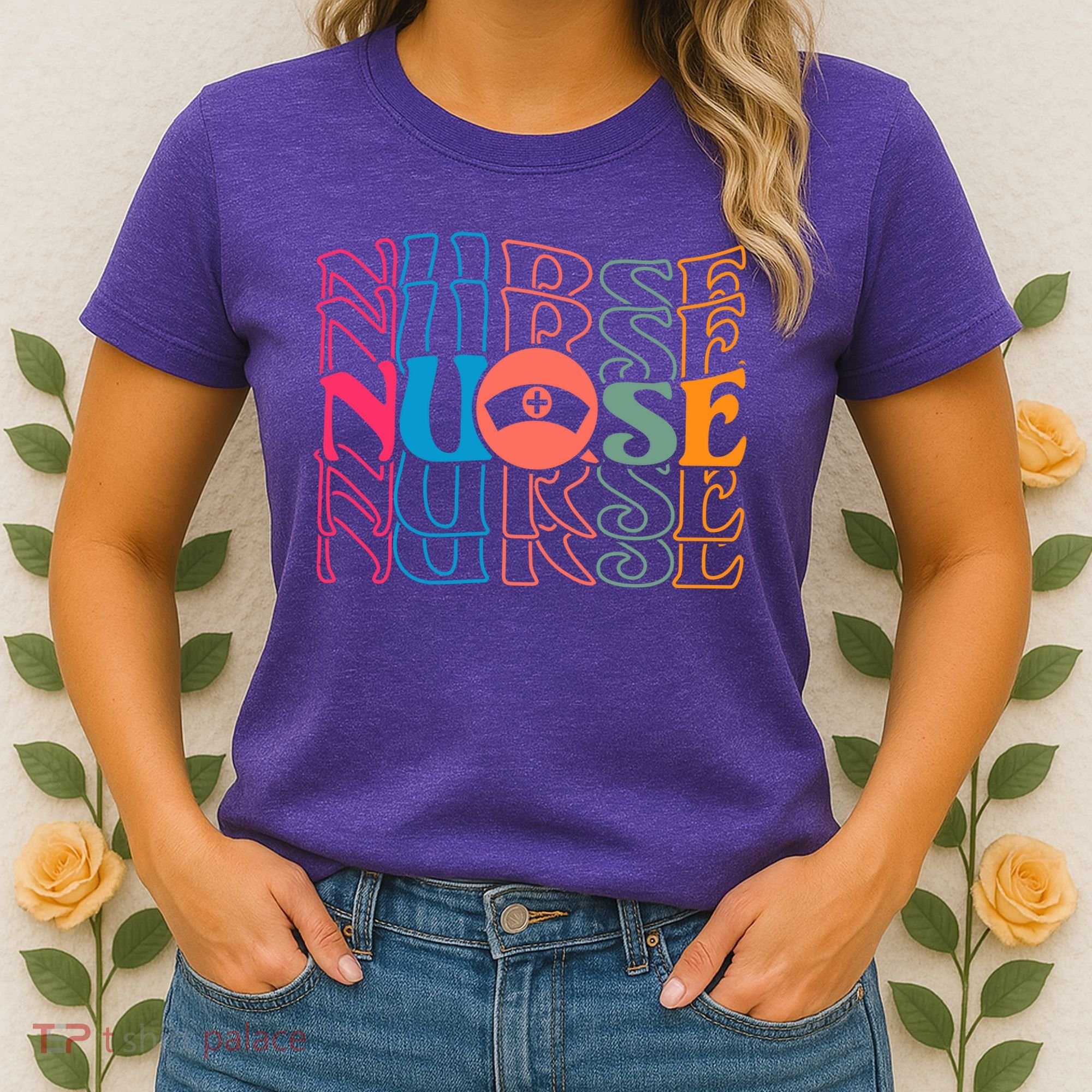 Retro Nurse Women's T-Shirt
