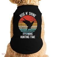Rise N Shine Its Dove Hunting Time Dove Doggie Tank thumb 0