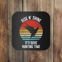 Rise N Shine Its Dove Hunting Time Dove Coaster thumb 0