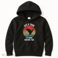 Rise N Shine Its Dove Hunting Time Dove Kids Hoodie thumb 0